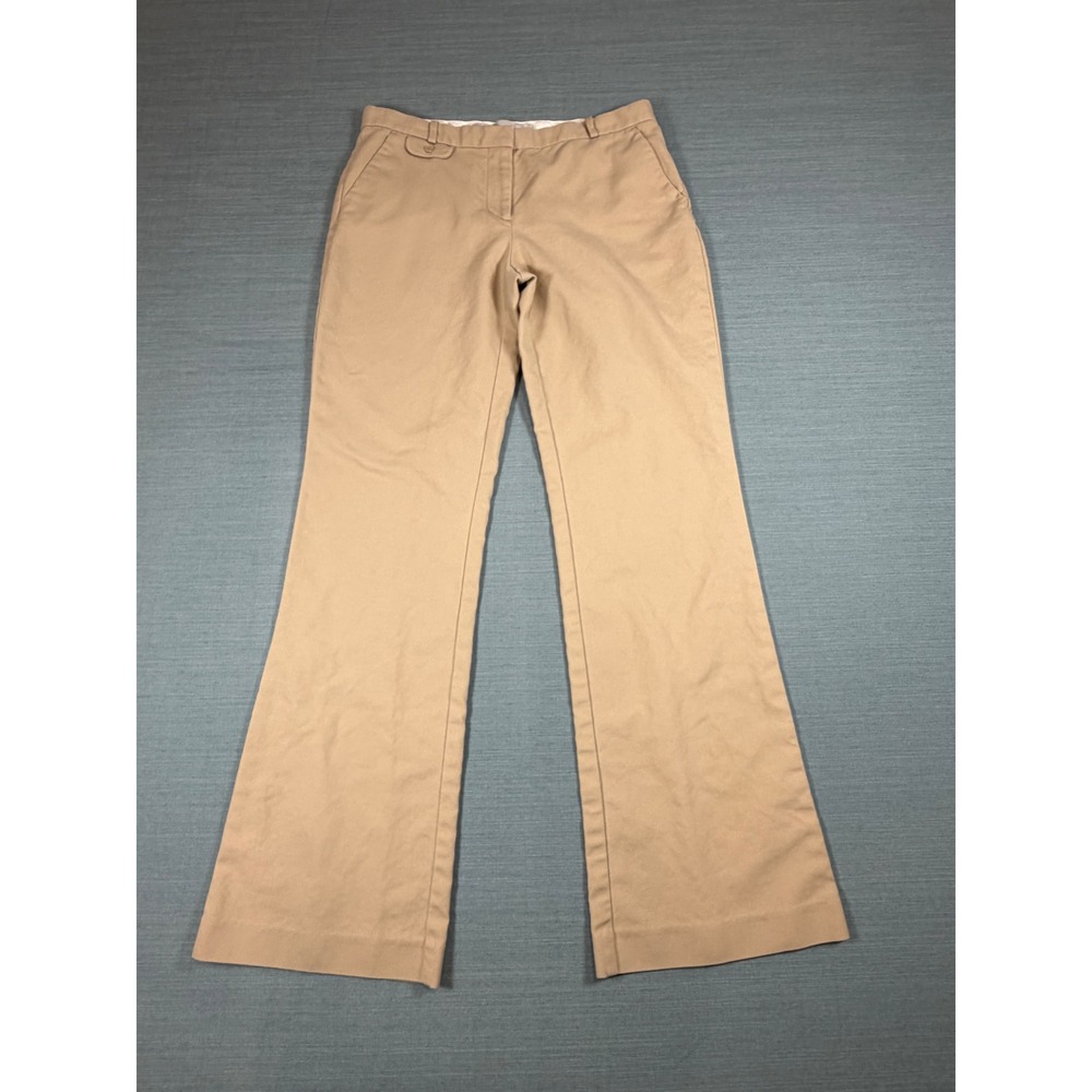 Old‎ Navy Womens Khaki Trousers Size 8 Tan Classic Rise Bootcut Chino Pants